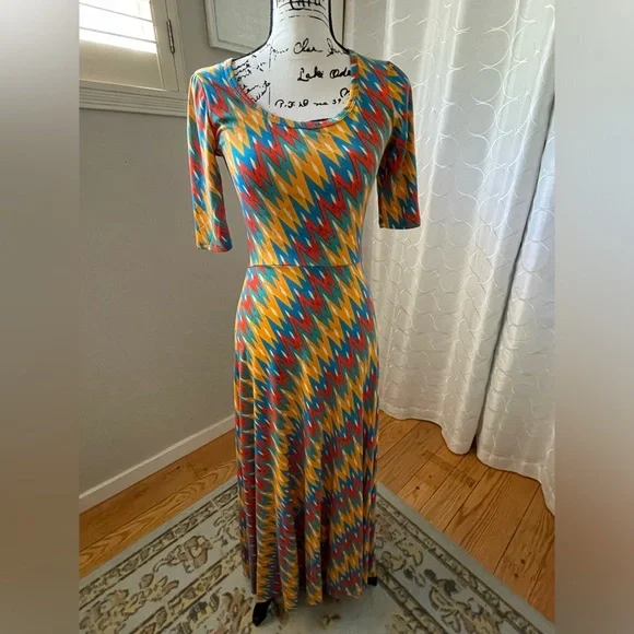 royal blue maxi dress with sleeves CHIFFON MAXI DRESS in Royal Blue – LauriEva